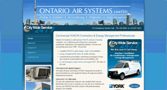 Desktop Screenshot of ontarioair.com